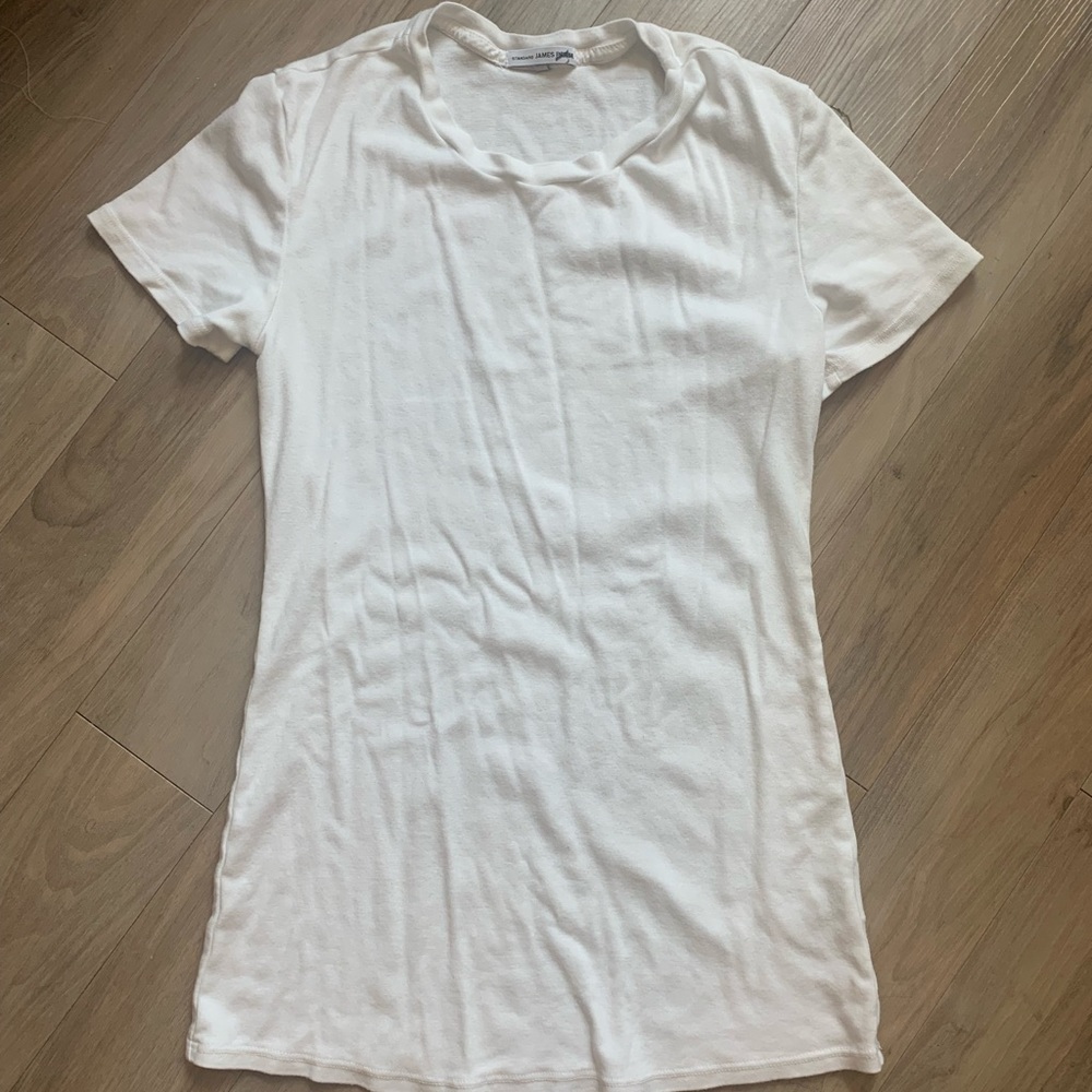 James Perse white tshirt